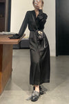 SAMUEL GUI YANG Phoenix hammered silk dress DR01-1